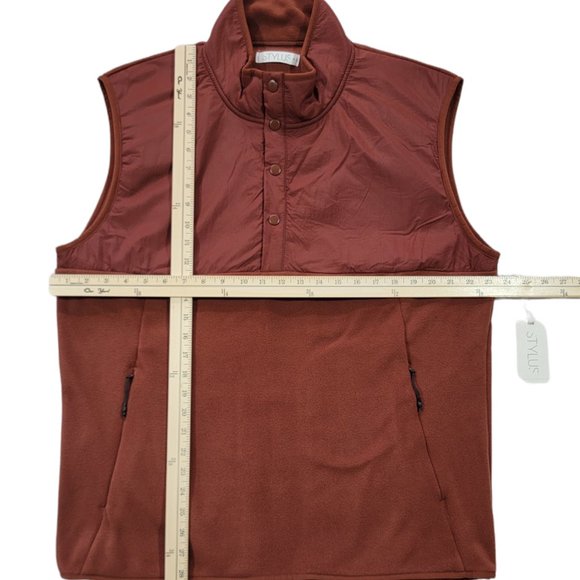 Stylus Men's Vest Roanoke Red 305211 (Size US X-Large) - Picture 5 of 6